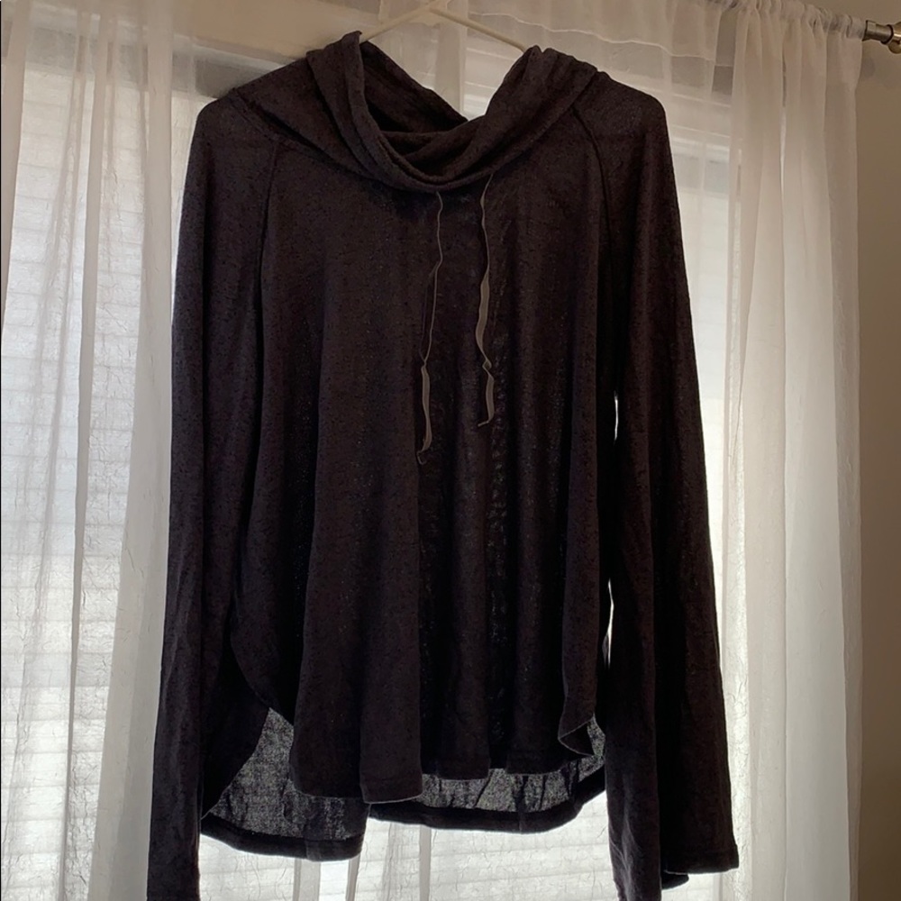 Gray cowlneck like sweater